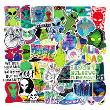 Maybe you would like to learn more about one of these? Sporting Goods 50pcs Et Ufo Cartoon Stickers Alien Stickers Diy Skateboard Laptop Car Decals Ht Outdoor Sports