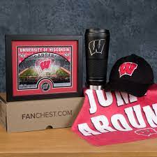 Wisconsin Badgers Fanchest Deluxe Wisconsin Badgers Fanchest Gifts For Sports Fans