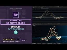 Create An Animated 3d Curve Graph In Adobe After Effect 3dart