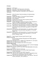 Annexes Annex A-1: CPE Report Annex A-2: Requesters DIDP Request for  Information Annex A-3: Requesters Initial Reconsider