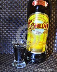 30 ml kahlúa (original, especial, or flavor of your choosing) 3. A Bottle Of Kahlua Coffee Liqueur And A Shot Of Alcohol Used Dark Braided Background Kahlua Shots Alcohol Kahlua Coffee Liqueur