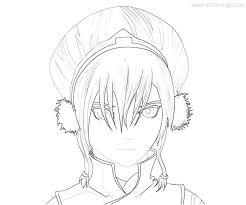 100% free interactive online coloring pages. Avatar The Last Airbender Toph Bei Fong Coloring Pages Xcolorings Com