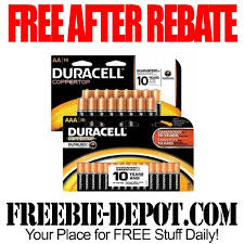 Free After Rebate Aa And Aaa Batteries At Office Depot Office Max Weekly Thru 12 26 15 Free After Rebate Rebates Free