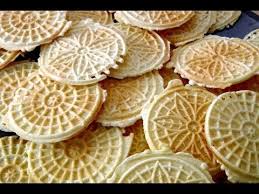Pizzelles Recipe Laura In The Kitchen Internet Cooking Show Starring Laura Vitale Pizzelle Recipe Pizzelle Recipes
