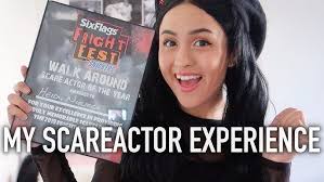 My Experience as A Scareactor for Six Flags Magic Mountain's Fright Fest