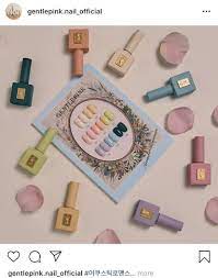 Gel polishes, gel top coat, gel base coat, nail brushes Where To Buy Korean Gel Polish In Australia Found This Brand And I M In Love With The Packaging Asianbeauty