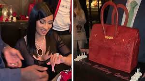 According to tmz, the engagement ring which took a month and a half to make is worth $550,000. Cardi B Scores Titanic Diamond Ring For 27th Birthday