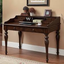 Home office writing desks can be made from various materials or combinations of materials. 48 Liam Brown Traditional Writing Desk Desk In Living Room Traditional Desk Traditional Writing Desk