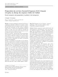 Vous constatez que la température de votre enfant est élevée par rapport à la normale, et ce, de manière continue ? Pdf Preparation Des Services D Accueil D Urgences Sau Francais A La Prise En Charge Des Urgences Vitales De L Enfant