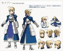 Share the best gifs now >>>. Saber Blue Fate Stay Night Characters Fate Stay Night Anime Fate Anime Series