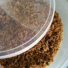 Kering tempe makin nikmat jika dilengkapi. Resepi Serunding Ikan Tanpa Santan