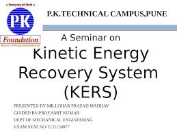 Kinetic Energy Recovery System All Types Of Kers Pptx Powerpoint