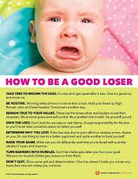 How To Be A Good Loser