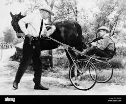 THE MISSOURI TRAVELER, Lee Marvin, Brandon de Wilde, 1958 Stock Photo