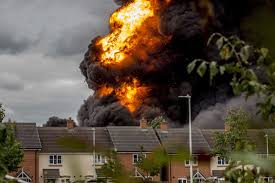 Fire crews are still working to tackle the fire that started at a leamington spa chemical plant yesterday morning. Utjdctrxpi Xom