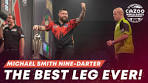 THE BEST LEG OF ALL TIME MICHAEL SMITH HITS A NINE ... - YouTube