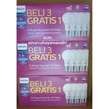 Harga lampu led yang ditawarkan kini cukup terjangkau karena persaingan produsen yang sangat ketat. Jual Lampu Led Philips Paket Beli 3 Gratis 1 Isi 4 Bh 6 W 8 W 10 W 12 W Terbaru Juli 2021 Blibli