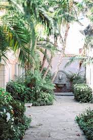 Hotel Bel Air Engagement Session Hotel Bel Air Pathway Landscaping Hotel