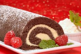 Buche De Noel Recipe Christmas Food Desserts Desserts Chocolate Roll