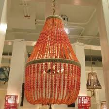 An orange chandelier for your home. Malibu Up Chandelier Orange Agate Ro Sham Beaux I Clayton Gray Home