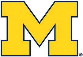 Michigan Wolverines Primary Logo 2012 Pres Michigan Wolverines Michigan Wolverines