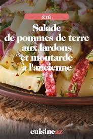 Salade De Pommes De Terre Aux Lardons Et Moutarde A L Ancienne Recette Salade Pomme De Terre Recettes De Cuisine Pomme De Terre