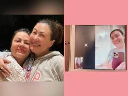 Hello, my name is sharon. Kc Concepcion Brings Mom Sharon Cuneta To Tears During Video Call Gma Entertainment