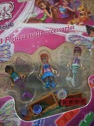 COBI Winx Club 2014 My Fairy Friend 3 Figurines With Accessories, Sealed  Pack | eBay