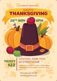 Thanksgiving Holiday Invitation Poster In 2020 Holiday Invitations Thanksgiving Labels Happy Thanksgiving Day