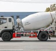 Mini Concrete Mixer Truck Foton ES5 White Color 4m³ Mixing ...