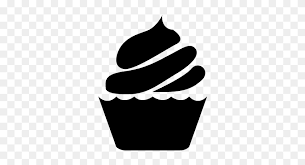 Find Hd Cupcake Frosting Icing Birthday Cake Cream Muffin Cupcakes Vector Black And White Hd Png Download Cupcake Vector Cupcake Frosting Cupcake Muffins