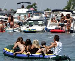 It was named in 1679 by french catholic explorers after saint clare of assisi, on whose feast day they first sighted this body of water. Jobbie Nooner Boaters Face Hazards Due To High Water Near Gull Island