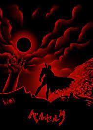 Eclipse Poster By Denis Orio Ibanez Displate Poster Prints Berserk Anime Artwork