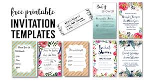 This blank invitation template means you can save a lot of time making invitations, allowing you to spend more time planning your party. Party Invitation Templates Free Printables Paper Trail Design