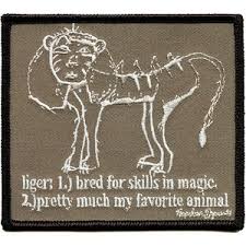 Napoleon dynamite qote about ligers. Napoleon Dynamite Liger Embroidered Patch At Sticker Shoppe