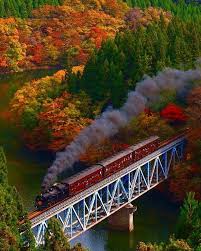 Hakone Tozen Japan Railway Train Training Beautiful Colour Nice Rain Best Colour Bridge Amazing Love Japan F Seyahat Fotograflari Manzara Goller