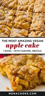 1 Bowl Vegan Apple Cake Recipe Vegan Dessert Recipes Vegan Fall Dessert Vegan Apple Cake