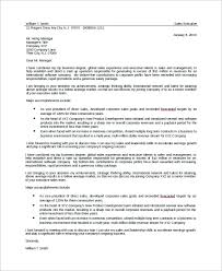 Free 9 Sample Sales Cover Letter Templates In Ms Word Pdf