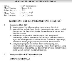 2.1 memiliki kepedulian dan rasa ingin tahu terhadap keberadaan wujud benda melalui media bahasa. Rpp Bahasa Arab Kls 2 Mi Materi Mesin Transportasi Semester 2 K13 File Guru Now