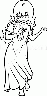 How To Draw Sally And Charlie From Creepy Pasta Step By Step Characters Pop Culture Free Online Drawing Tutorial Added Online Drawing Drawings Creepypasta