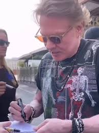 Meet and Greet Axl Rose 2025 Tour