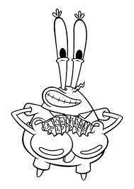 Animals (121) ants (1) bears (3). Harold Eugene Krabs Coloring Pages Sponge Bob Square Pants Coloring Pages Colorings Cc