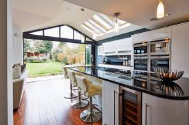 Gallery Of Bi Fold Doors Corner Doors And French Doors Origin Indoor Outdoor Kitchen Open Plan Kitchen Kitchen Design Open