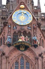 Clock Tower Of Church Of Our Lady Nuernberg Germany Pictures Of Germany Clock Tower Visit Germany