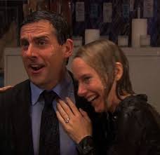 The 17 Most Romantic Moments On The Office Holly Flax The Office Show Romantic Moments