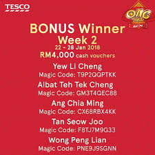 Check spelling or type a new query. Tesco Ong Mali Peraduan Malaysia