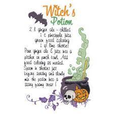 Witch S Potion Recipe Towel Recipe Towel Potions Recipes Witch Potion
