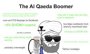 From wikipedia, the free encyclopedia. The Al Qaeda Boomer 30 Year Old Boomer Know Your Meme
