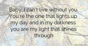 Baby Its True I Cant Live Without You Photos Facebook