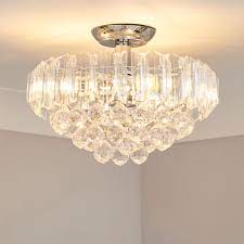 Venetian 2 Light Jewel Chrome Ceiling Fitting In 2021 Crystal Ceiling Light Ceiling Lights Ceiling Pendant Lights
